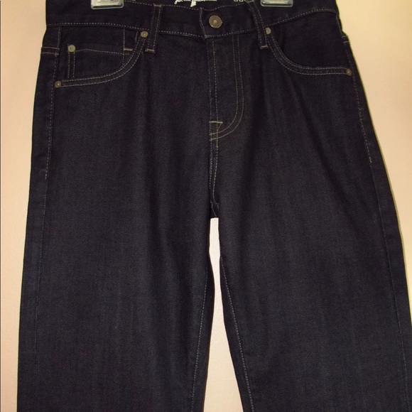 7 For All Mankind Relaxed Mens Jeans size 29 Dark Chester Wash New - Picture 4 of 8